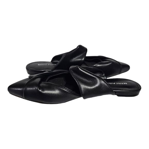 MARC FISHER "Satera" Black Mules - Size 6 1/2 - Picture 4 of 7